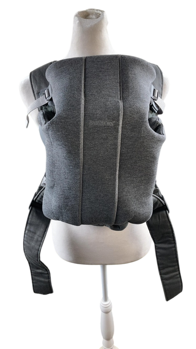 Shop BabyBjorn Baby Carrier Mini, Dark Gray 3D Jersey at Goodbuygears