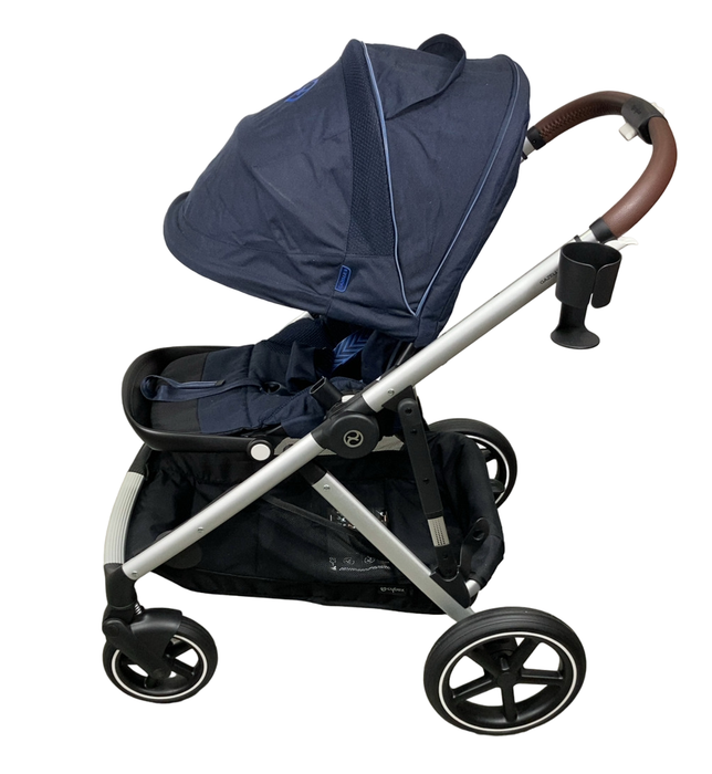 Shop Cybex Gazelle S Modular Stroller, Ocean Blue, Silver Frame, 2024 at Goodbuygears
