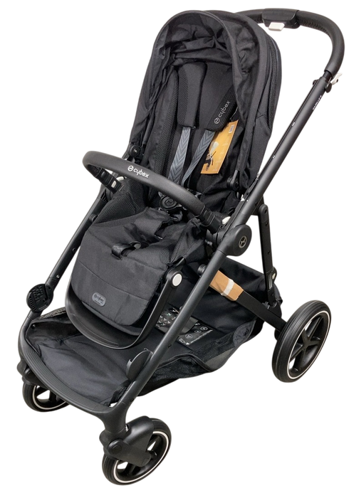 Shop Cybex Gazelle S Modular Stroller, 2024, Black, Moon Black at Goodbuygears