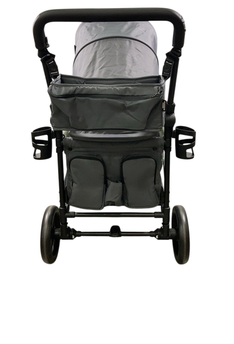 Shop Delta Children Jeep Sport All-Terrain Stroller Wagon, Grey with Olive Green at Goodbuygears