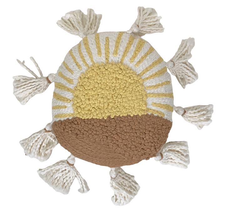 Shop Crane Baby Sunshine Decorative Pillow, Sun at Goodbuygears