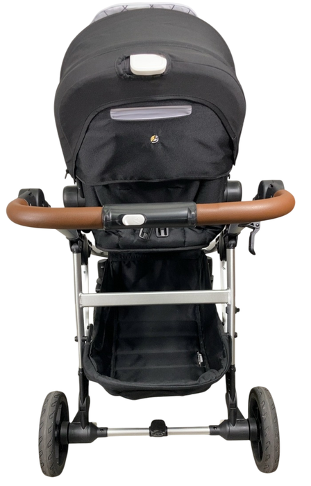 Shop Mockingbird Single to Double 2.0 Stroller, 2024, Black, Silver With Penny Leather, Windowpane at Goodbuygears