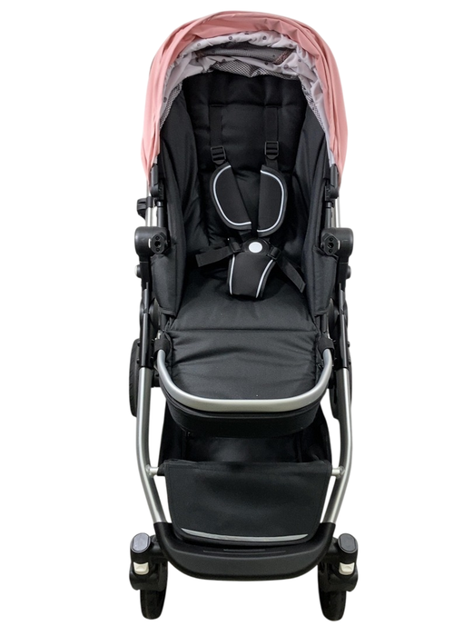Shop Mockingbird Single to Double 2.0 Stroller, Bloom, Watercolor Drops, Silver With Penny Leather, 2025 at Goodbuygears