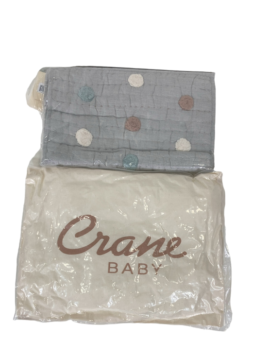 Shop Crane Baby Pom Pom Quilted Pillow Cover, Gray at Goodbuygears