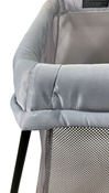 Shop BabyBjorn Travel Crib Light Bundle with Fitted Sheet, Silver at Goodbuygears