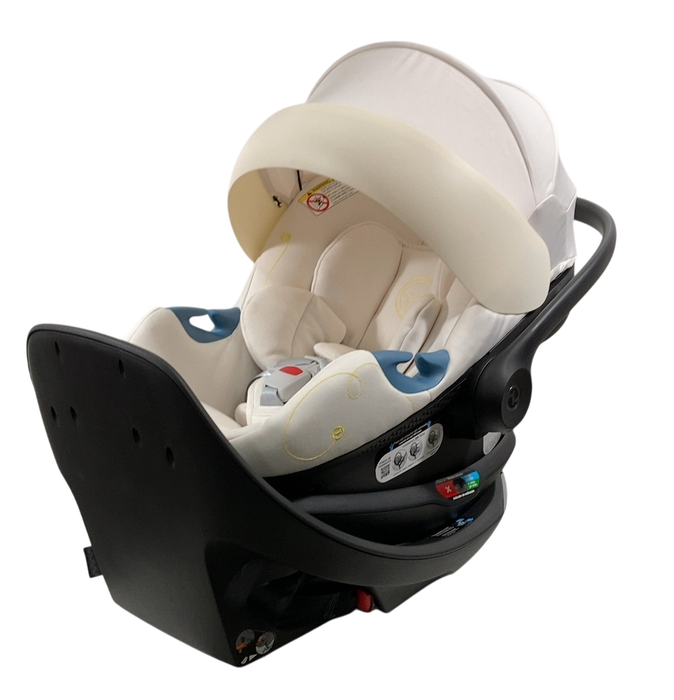 Shop Cybex Aton G Swivel Infant Car Seat And Base, Seashell Beige, 2024 at Goodbuygears
