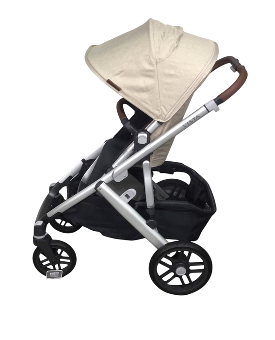Shop UPPAbaby VISTA V2 Stroller, 2023, Declan (Oat Melange) at Goodbuygears