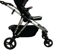 Shop Mockingbird Single to Double 2.0 Stroller, 2024, Black, Silver With Penny Leather, Watercolor Drops at Goodbuygears