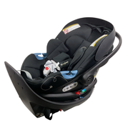 Shop Cybex Aton G Swivel Infant Car Seat And Base, 2024, Moon Black at Goodbuygears