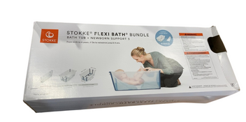 Shop Stokke Flexi Bath Bundle Pack, Regular, Transparent Ocean Blue at Goodbuygears