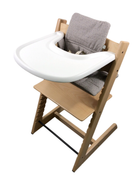Shop Stokke Tripp Trapp Complete High Chair, Dots Grey, Natural at Goodbuygears