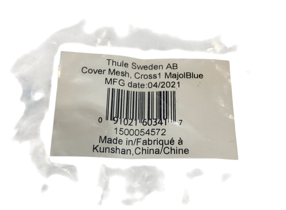Shop Thule Chariot Cross Mesh Cover, Majolica Blue, Single Seat at Goodbuygears