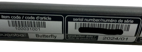 Shop Bugaboo Butterfly Stroller, 2024, Black, Midnight Black, Midnight Black at Goodbuygears