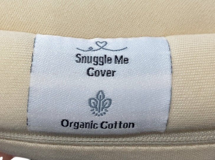 Shop Snuggle Me Organic Lounger Curve, Natural at Goodbuygears