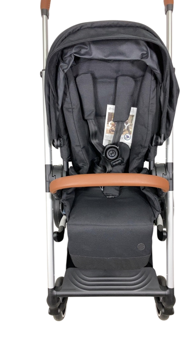 Shop Cybex Balios S Lux Stroller, 2021, Silver, Moon Black at Goodbuygears