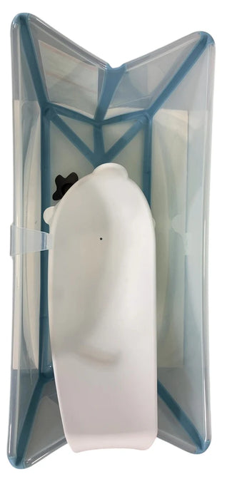 Stokke Flexi Bath Bundle Pack, Regular, Transparent Ocean Blue