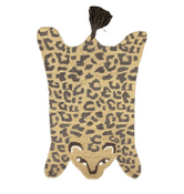 Shop Crane Baby Hand Tufted Wool Animal Shaped Rug, Leopard at Goodbuygears