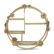 Shop Crane Baby Brass Finish Wall Shelf at Goodbuygears