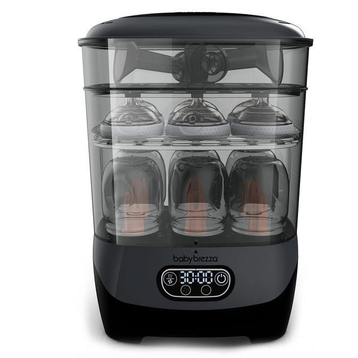 Shop Baby Brezza Sterilizer And Dryer Advanced, Charcoal at Goodbuygears