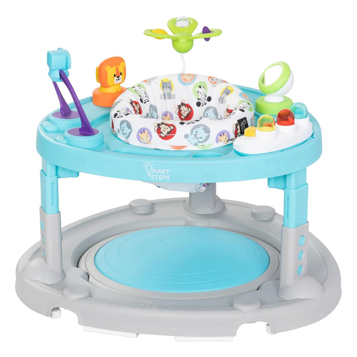 Baby Trend Smart Steps Bounce N’ Glide 3 In 1 Activity Center, Jungle Life