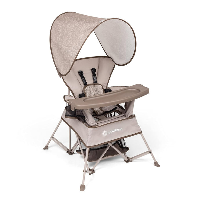 Shop Baby Delight Go with Me Venture Deluxe Portable Chair, Sandstone at Goodbuygears