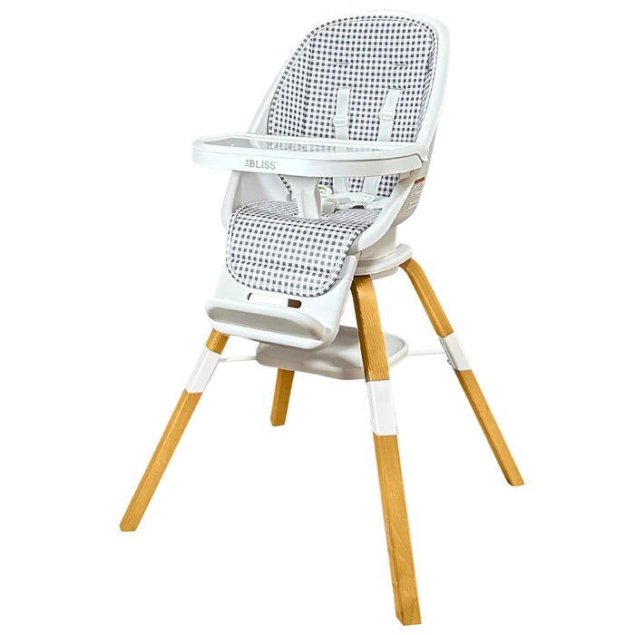Shop TruBliss 2-in-1 Turn-a-Tot High Chair, Gingham at Goodbuygears