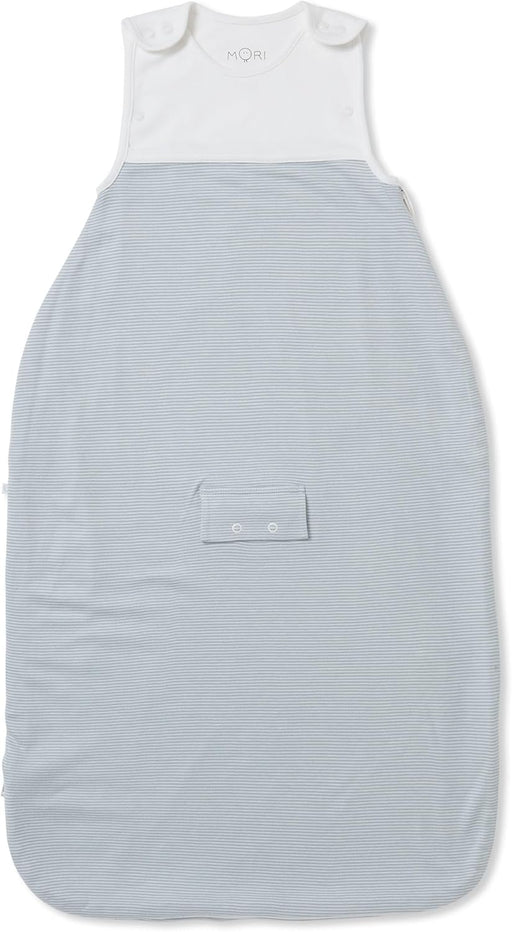 Shop MORI Newborn Swaddle Sack, Blue Stripe at Goodbuygears