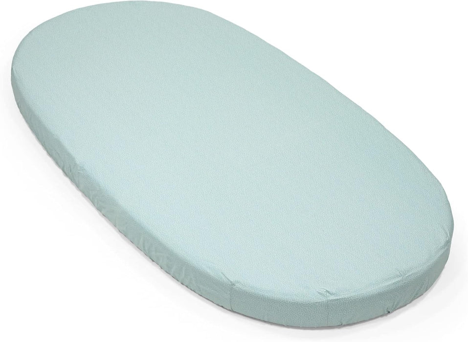 Stokke Sleepi Fitted Sheet, Dots Sage, V3