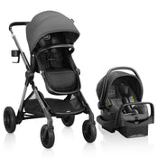 Shop Evenflo Pivot Xpand Travel System with LiteMax Infant Car Seat, 2024, Sabino Gray at Goodbuygears