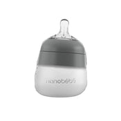 Shop Nanobébé Flexy Silicone Baby Bottle, 5oz, Grey at Goodbuygears