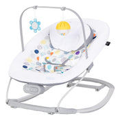 Shop Baby Trend Smart Steps My First Rocker 2 Bouncer, Orbits White at Goodbuygears