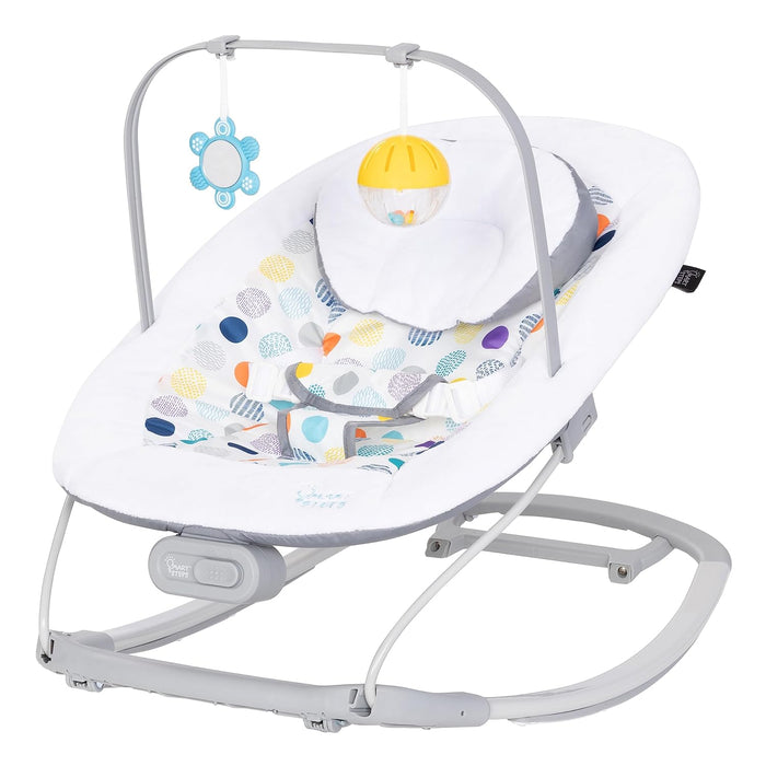 Shop Baby Trend Smart Steps My First Rocker 2 Bouncer, Orbits White at Goodbuygears