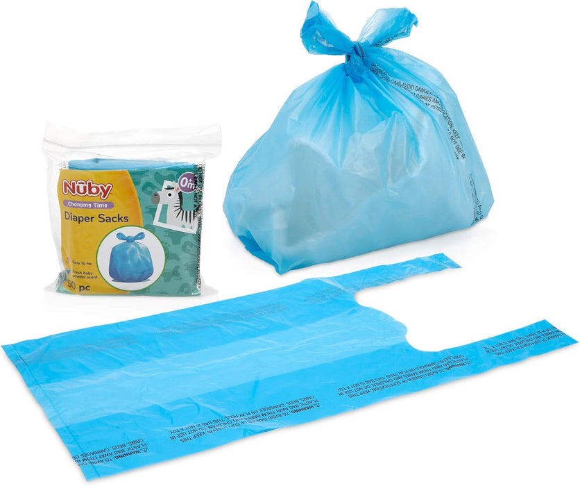 Nuby Diaper Sacks, 6 Pack (300 Ct)