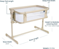 Shop Halo 2-in-1 BassiNest Bedside Sleeper, Oat at Goodbuygears