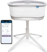 Shop Halo BassiNest Connected Swivel Sleeper 3.0, White/Grey at Goodbuygears