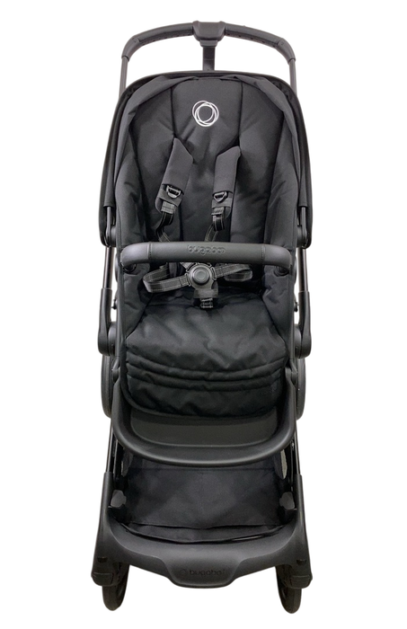 Shop Bugaboo Kangaroo Single To Double Stroller, 2024, Black, Midnight Black, Midnight Black at Goodbuygears