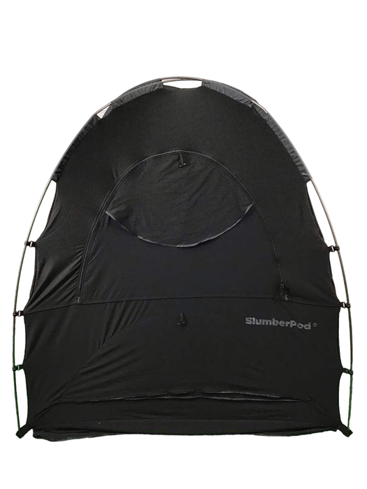 Shop SlumberPod 3.0 Sleep Canopy, Black with Gray Accents at Goodbuygears