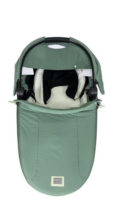 Shop Cybex MIOS LUX Carry Cot, Leaf Green at Goodbuygears