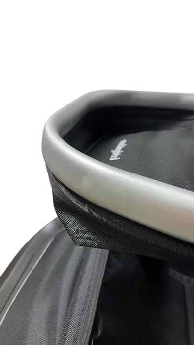 Shop Mockingbird Single to Double 2.0 Stroller, 2024, Black, Silver With Black Leather, Windowpane at Goodbuygears