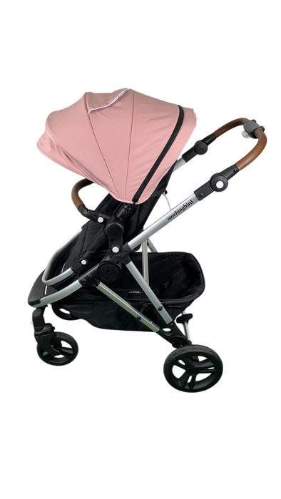 Shop Mockingbird Single 2.0 Stroller, Bloom, Windowpane, Silver With Penny Leather, 2025 at Goodbuygears