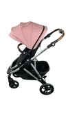 Shop Mockingbird Single 2.0 Stroller, Bloom, Windowpane, Silver With Penny Leather, 2025 at Goodbuygears