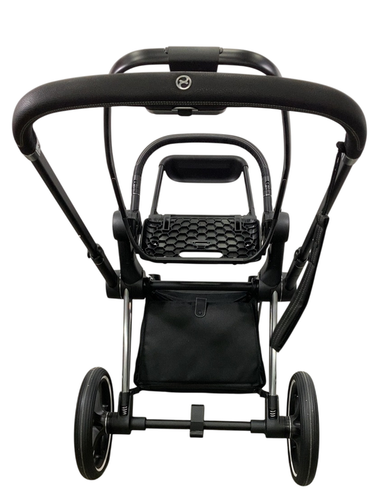 Shop Cybex PRIAM Stroller Frame And Seat, 2019, Chrome/Black at Goodbuygears