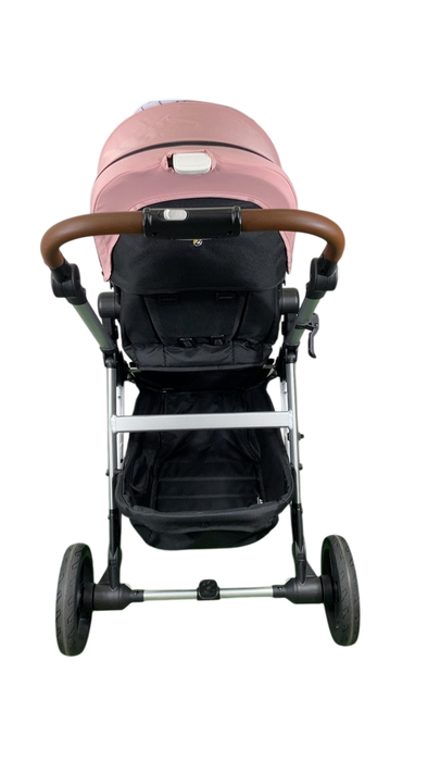 Shop Mockingbird Single 2.0 Stroller, Bloom, Windowpane, Silver With Penny Leather, 2025 at Goodbuygears