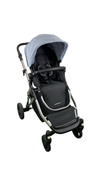 Shop Mockingbird Single to Double 2.0 Stroller, 2024, Silver With Black Leather, Sky, Windowpane at Goodbuygears
