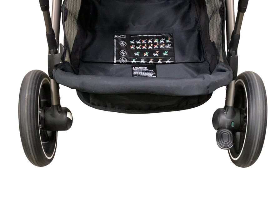 Shop Cybex Gazelle S Modular Stroller, 2023, Moon Black, Silver Frame at Goodbuygears
