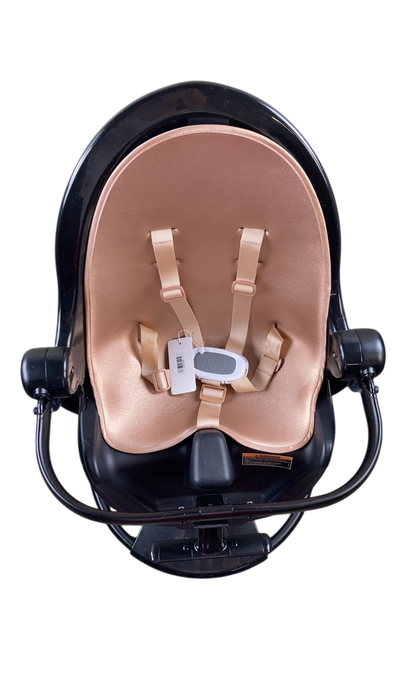 Shop Bloom Fresco High Chair, Black, Rose Gold at Goodbuygears