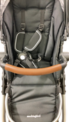 Shop Mockingbird Single to Double 2.0 Stroller, 2025, Black, Silver With Penny Leather, Windowpane at Goodbuygears