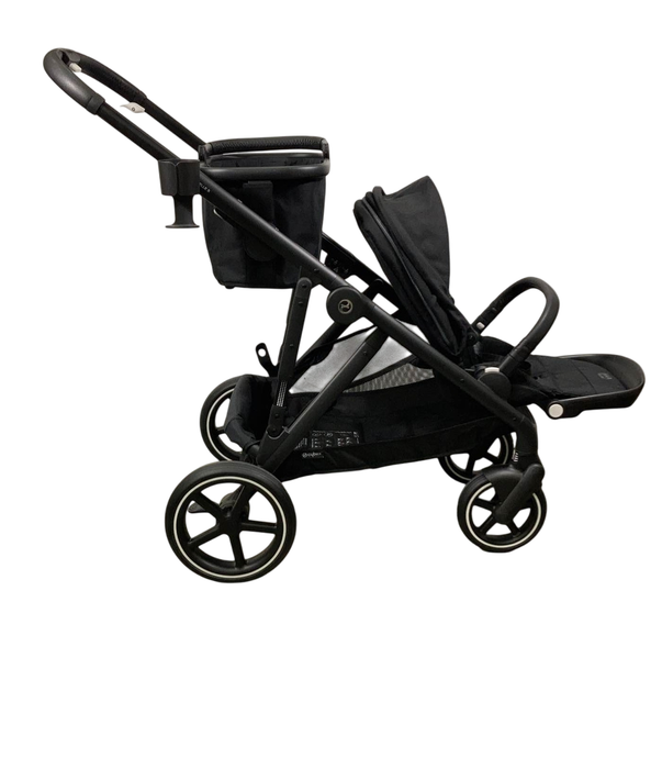 Shop Cybex Gazelle S Modular Stroller, 2023, Black Frame, Deep Black at Goodbuygears