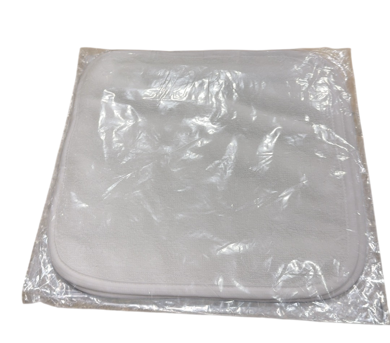 Shop Lil Weezie Pair of Baby Washcloths, White at Goodbuygears