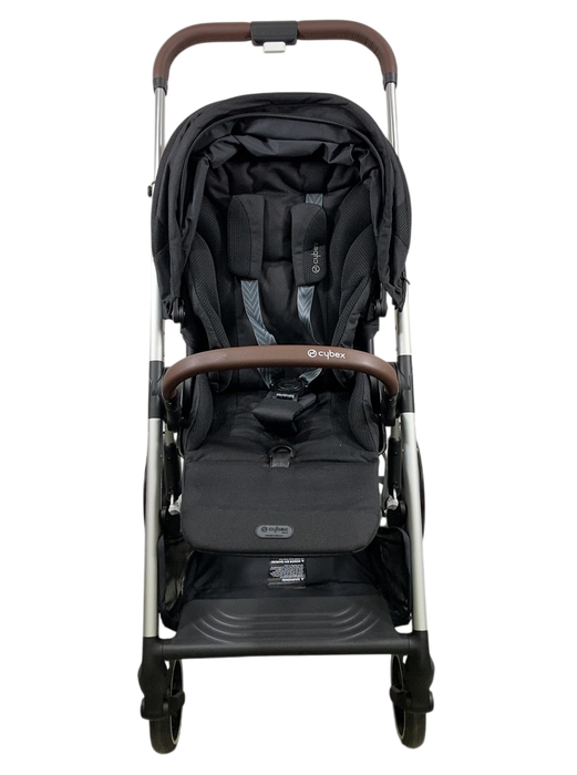 Shop Cybex Balios S Lux Stroller, 2024, Moon Black, Silver at Goodbuygears